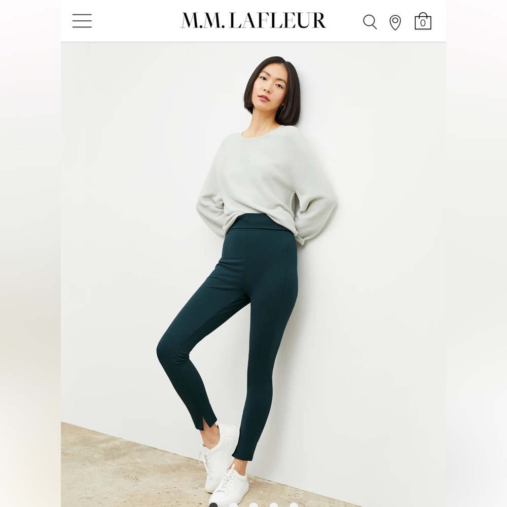 MM Lafleur Stella Legging - Washable Ponte :: Deep Sea 0P